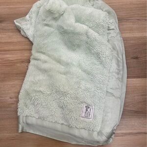 Little Giraffe Soft Mint Green Blanket